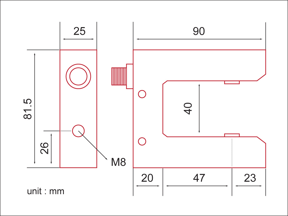 Blue Light Edge Sensor